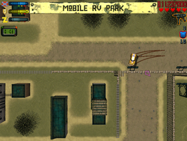 Returning to the Mobile RV Park.