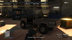 Your Bail Office Transporter has been delivered nearby