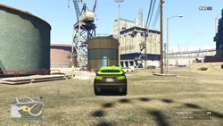 Stay in the yellow area to hack the drone