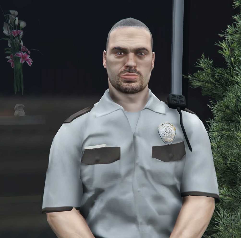 Охранник 5. ГТА 5 охрана. ГТА 5 охранник. Michael uniform cop GTA 5. ГТА 5 охранники Дэвина.