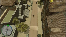 Ellery Street in Grand Theft Auto: Chinatown Wars.