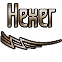 Hexer badge.