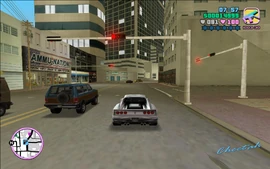 Tommy going back to his vehicle.