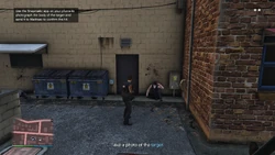 Use Snapmatic to photograph the body.