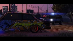 Close-up of the Dorado Cruiser