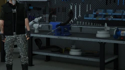 RVC's water hose, Thruster's exhaust, and Chernobog's headlights