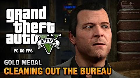 GTA 5 PC - Mission 61 - Cleaning out the Bureau Gold Medal Guide - 1080p 60fps