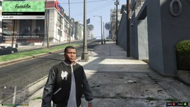 Franklin's interaction menu.