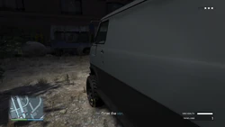 Enter the van
