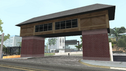 Entry arch from Vinewood Boulevard.