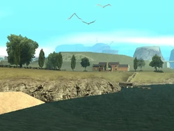 Toreno's ranch in Tierra Robada