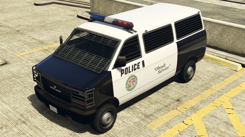 US Police Car Transport Truck: Police Vehicle Transporter Games