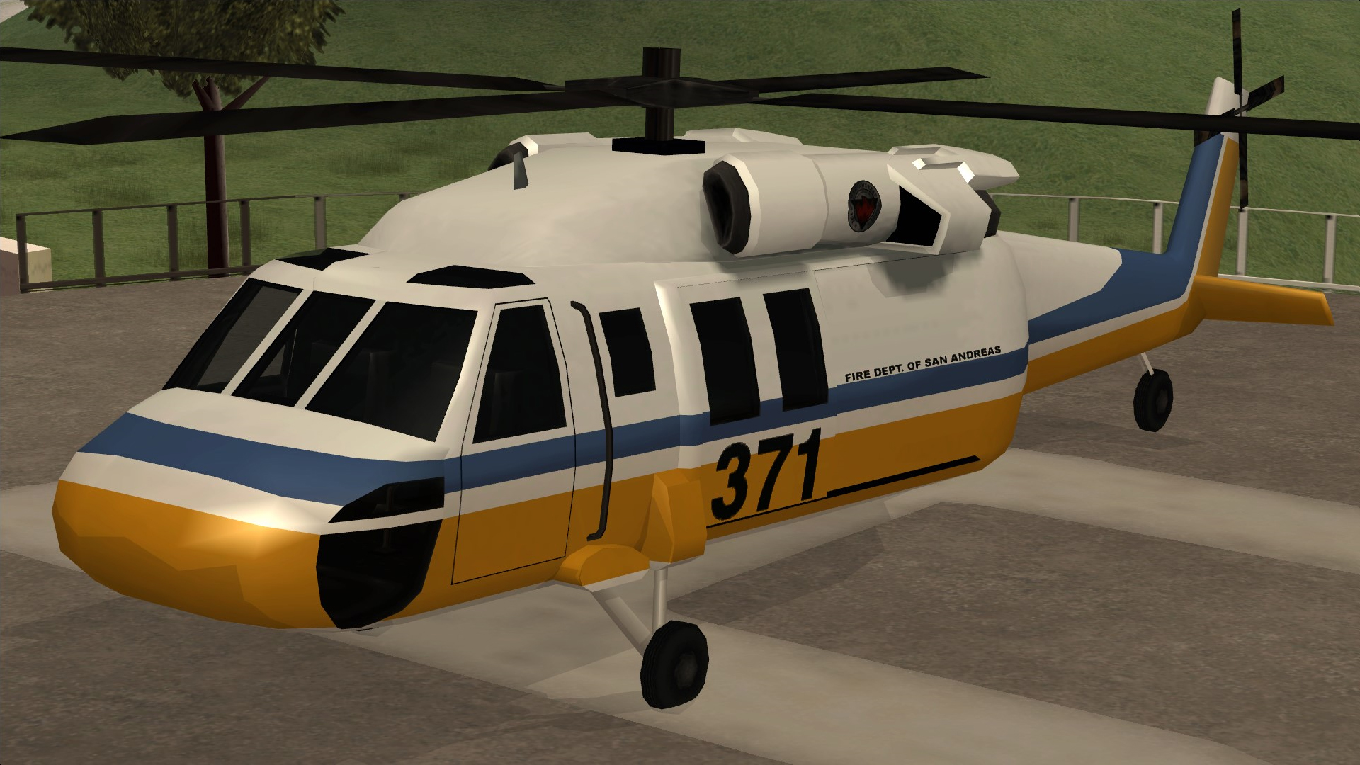 GTA San Andreas - como pegar (e salvar) helicóptero Raindance no início do  jogo 