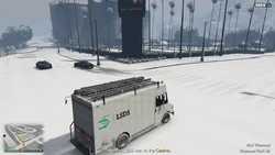 Take the LSDS van to the Casino