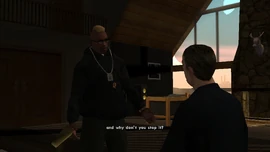 ...and asks why he doesn't stop it.