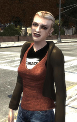 Marnie Allen in her second encounter in Grand Theft Auto IV.