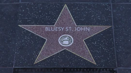 WalkofFame-GTAVee-BluesyStJohn.jpg (126 KB) Bluesy St. John's star on the Vinewood Walk of Fame.