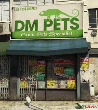 gta 5 pet store location