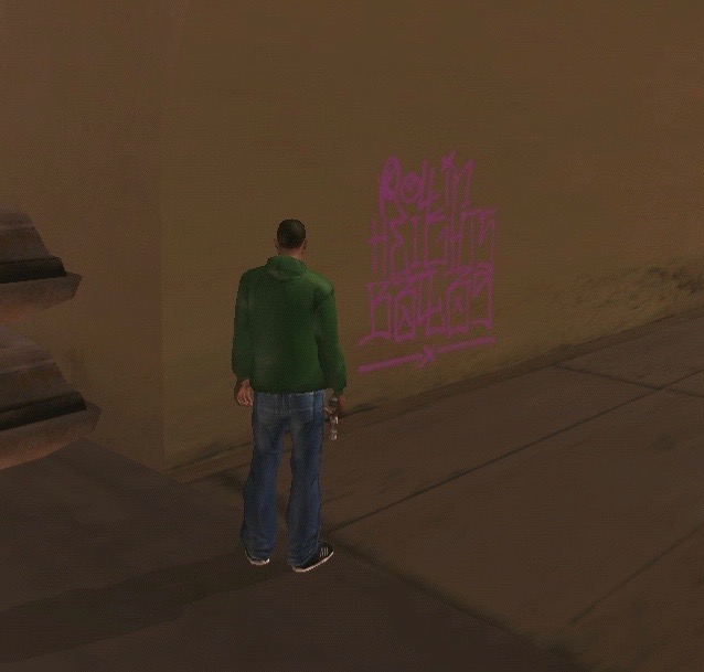 gta san andreas spray tag