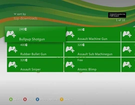 XboxPartnerNetDLCs-GTAV.png (204 KB) The screenshot of Xbox PartnerNET's shop featuring the DLCs.