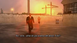 "So... erm... what do you wanna talk about, Toni?"