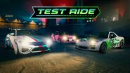Test Rides Advert.