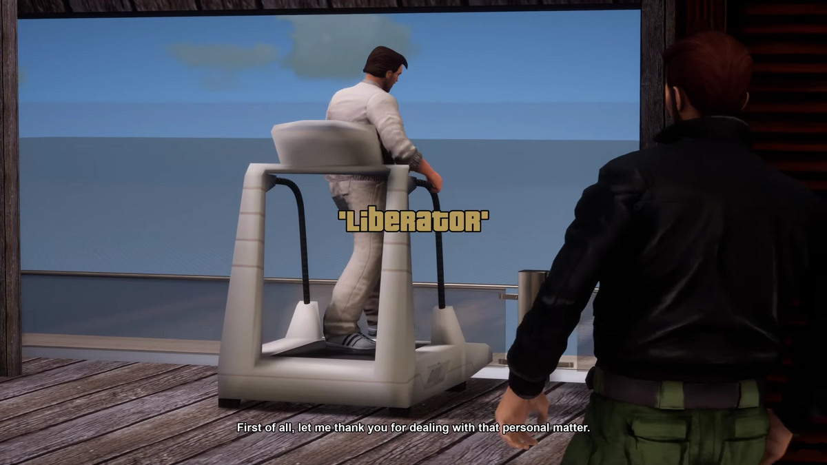 GTA III - Mission #46: Liberator 