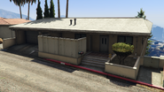 Front of the house.