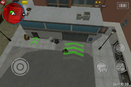 The safehouse in Grand Theft Auto: Chinatown Wars (Mobile).