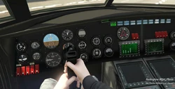Driver's first-person view
