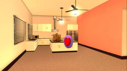 The kitchen.