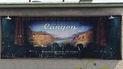 Billboard on the wall of Vinewood Wax Haven in GTA V.