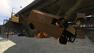 Destroying the evidence.