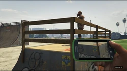 Monkey Mosaics GTAVe DeckerPark blue