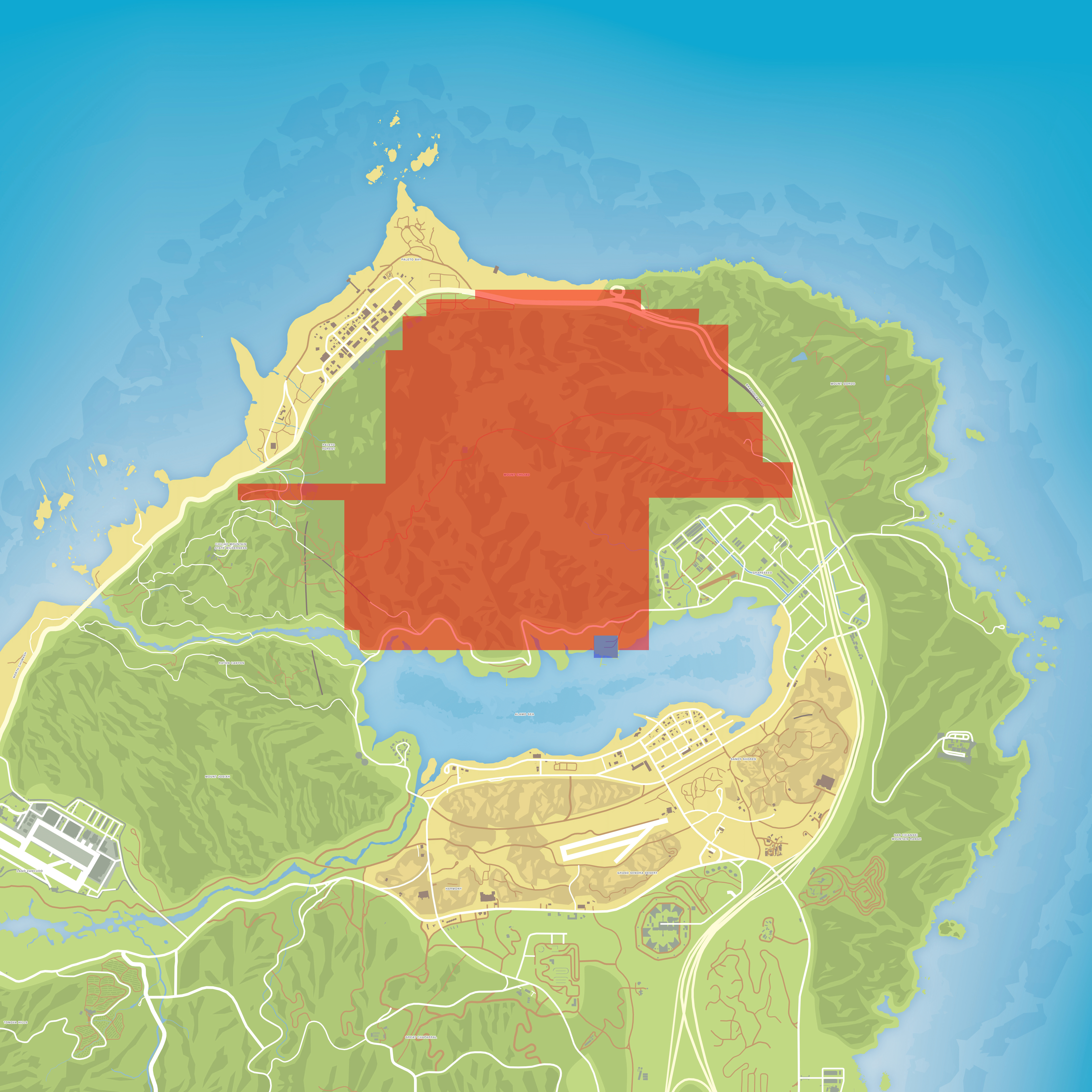 grand theft auto 5 map locations