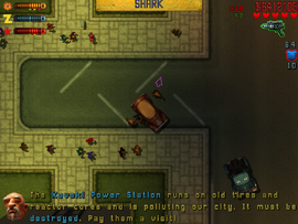 After picking up the Krishna monks, Sunbeam hires Claude to destroy the Kovski Power Station in Pravda.