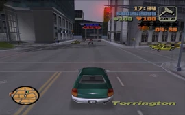 Claude travelling to the location of the final Leone group in Torrington.