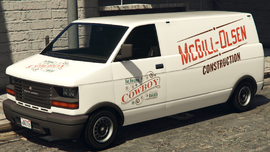 A McGill-Olsen Burrito in Grand Theft Auto V. (Rear quarter view)