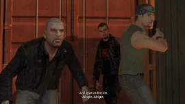 Johnny and The Lost members sneaking into the deal.