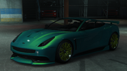 The TR0P1CAL Massacro seen in Vehicle Cargo missions, GTA Online. (Rear quarter view)