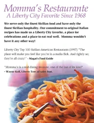 PromotionalWebsite-GTAIII-Momma'sRestaurante.jpg (59 KB) An advert for Momma's Restaurante in GTA III, seen on the Liberty Tree promotional website.