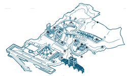 Shoreside Vale from above on the official Grand Theft Auto III website