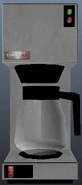 A ThriftEX modern coffee machine.