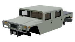 VehiclesDFF-GTAIIIm-Humvee-FrontQuarter-LeftoverTextures