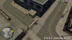 The entrance to Clinton Avenue in GTA Chinatown Wars