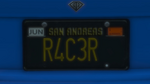 Custom Plate GTAO R4C3R