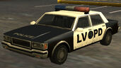 LVPD "Police" Car (Rear quarter view).