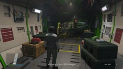 Wait for P to enter the Avenger.