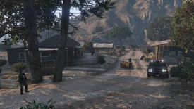 The scene at the farm.