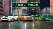 Test Rides advert.